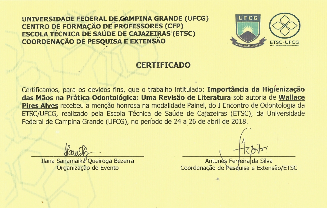 CertificadoalunoWallace