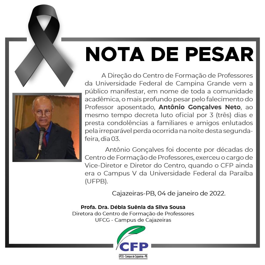 Nota de Pesar 2022