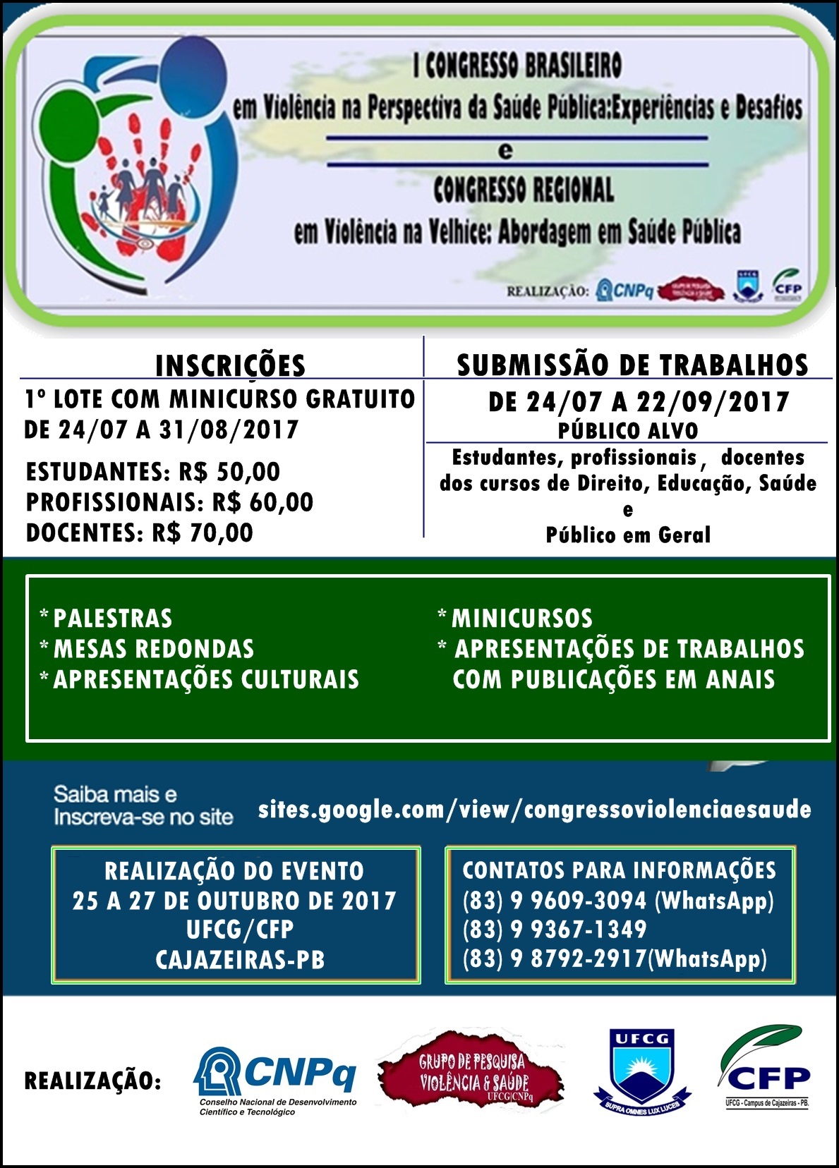 PanfletocongressoviolenciaEperspectiva
